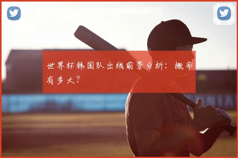 世界杯韩国队出线前景分析：概率有多大？